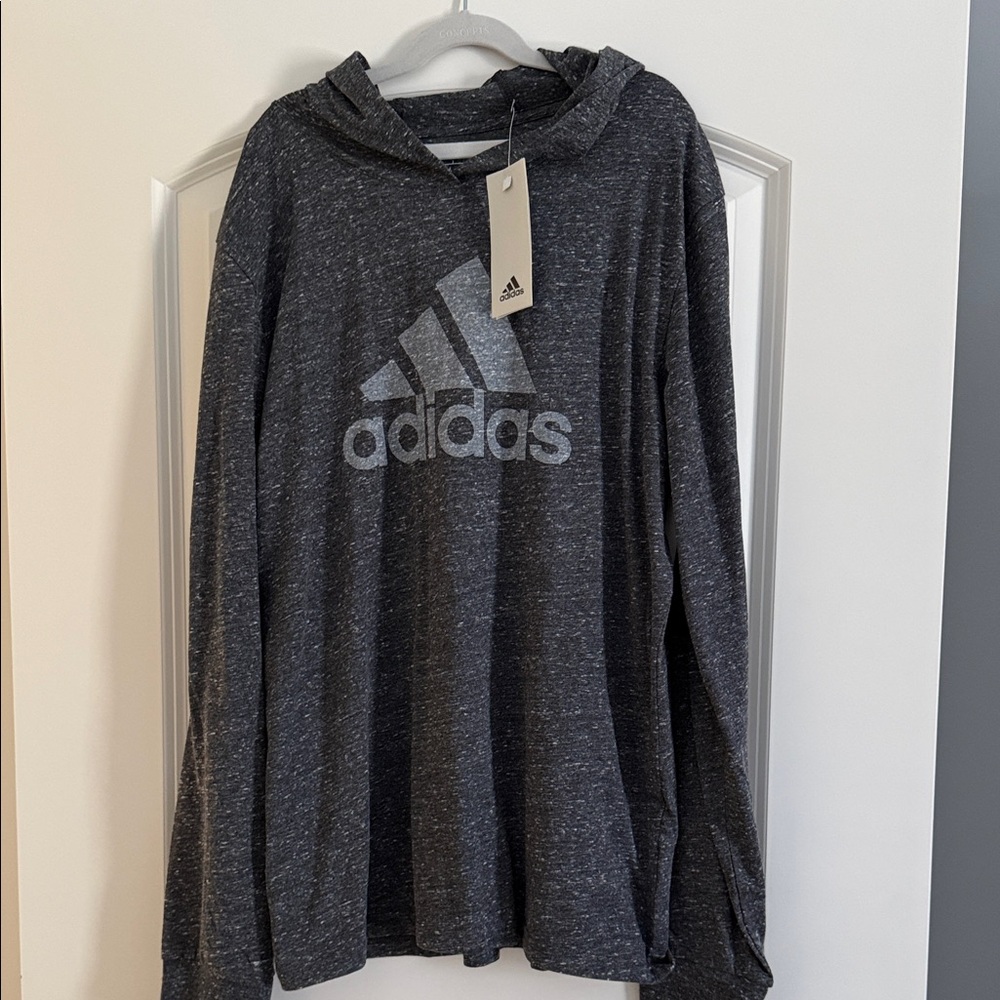 Boy’s Adidas Charcoal Heather Hoodie